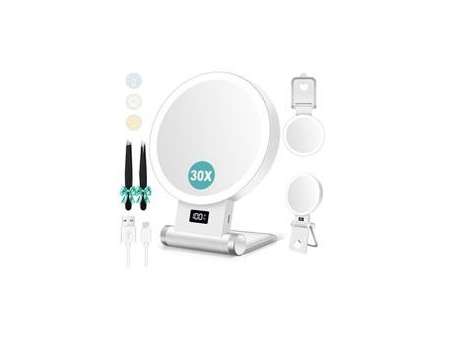 Rechargeable Lighted Magnifying Mirror product image
